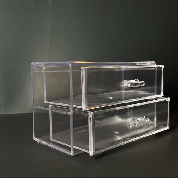 New! ☆ HP! Two Sets Included! Acrylic Makeup Organizer - Brand New - Picture 7 of 8